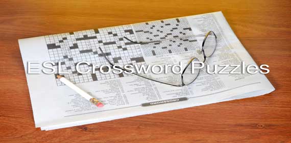 ESL Crossword Puzzles Banner