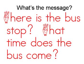 Asking About the Bus