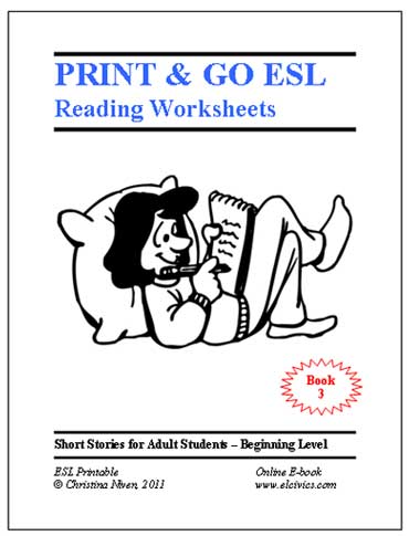 Beginning Adult Esl Printable Worksheets