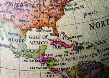 Map of the Bahamas