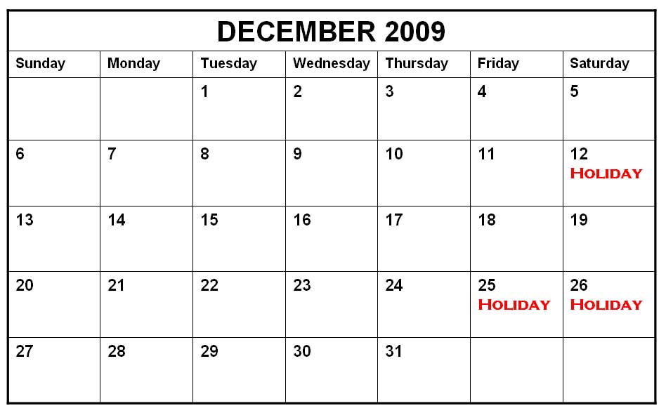 December 2009