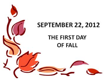 First Day of Fall