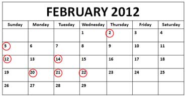 February 2012