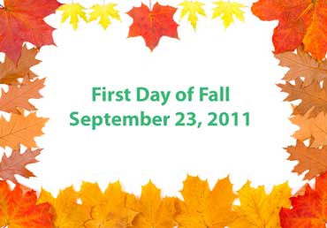 First Day of Fall
