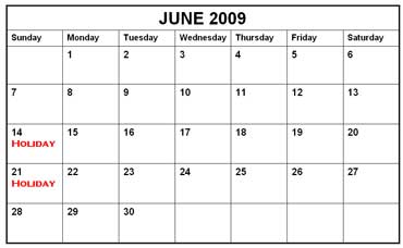 June 2009