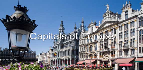 map of european countries and capital. Europe Capitals Map Quiz.