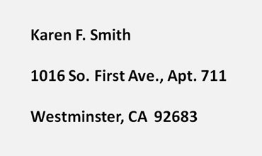 An Address