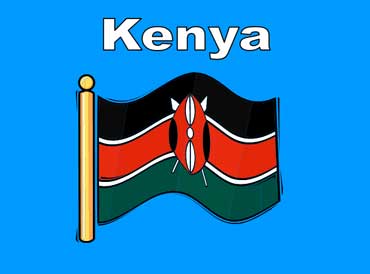 Flag of Kenya - Africa