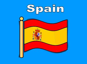 Flag of Spain - Europe