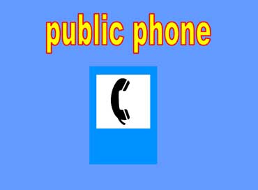Public Phone Available