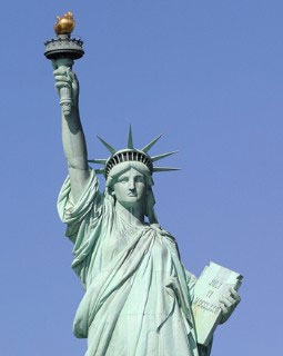 Statue of Liberty Upper Torso