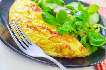 Breakfast - Vegetable Omelete