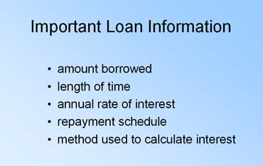 Loan Factors