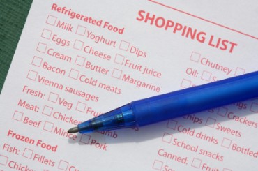 Shopping List for Groceries