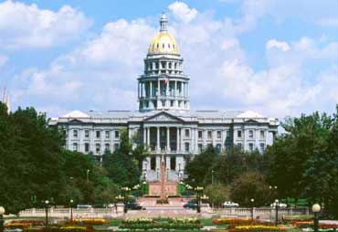 Denver - Capital of Colorado - State Capitol Building